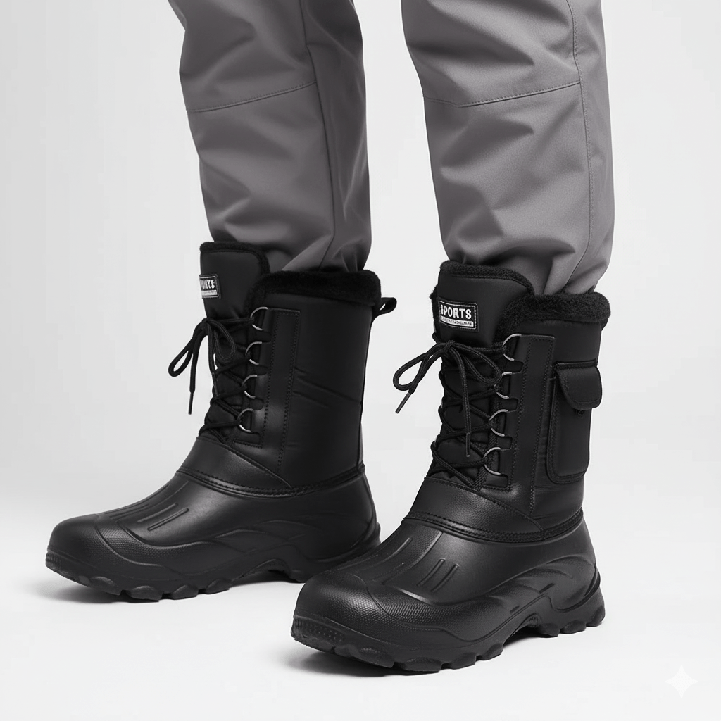Bottes De Neige Homme – Chaleur, Imperméabilité Et Adhérence Optimale - Rando Store™