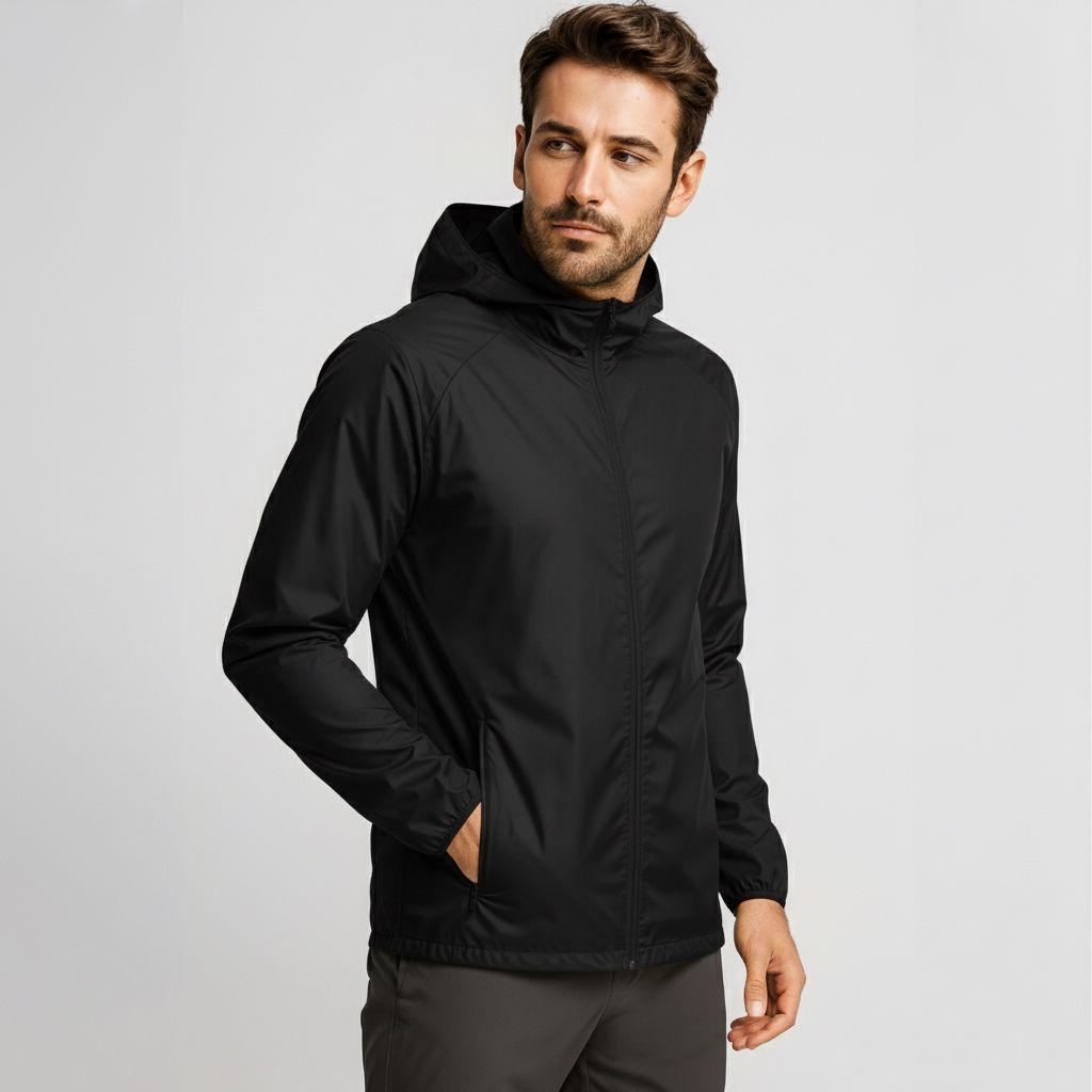 Veste de Montagne Trekking Homme – Imperméable, Coupe-Vent et Confortable