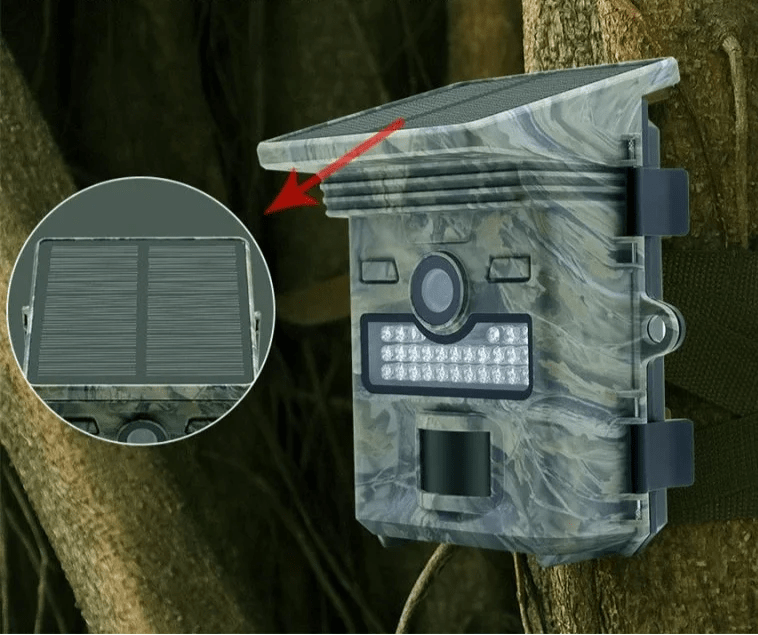 Caméra de Chasse avec Panneau Solaire - Rando Store™