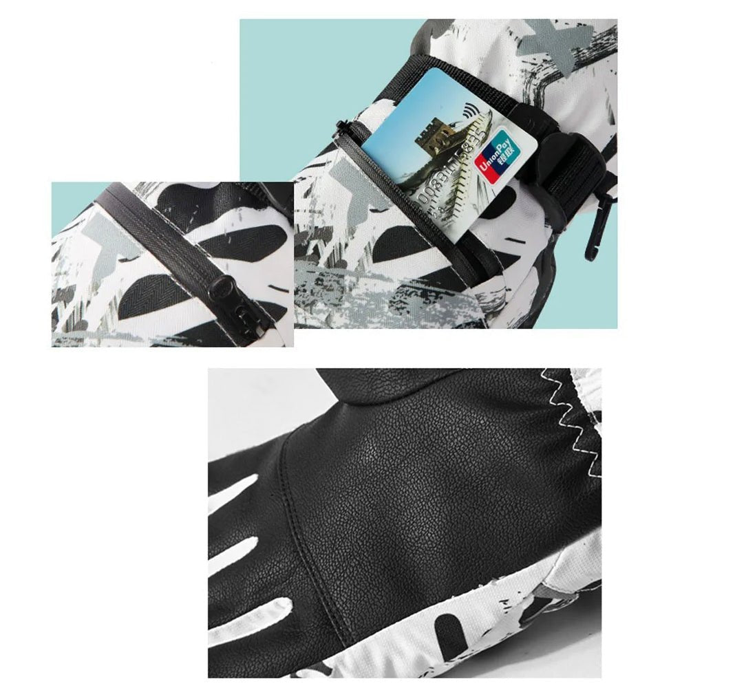 Gants de Ski Thermiques Unisexes – Imperméables, Antivent & Tactiles - Rando Store™