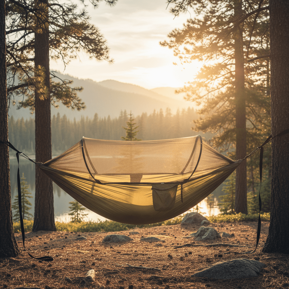 Hamac Tente de Camping – Imperméable, 4 Saisons, Installation Rapide - Rando Store™