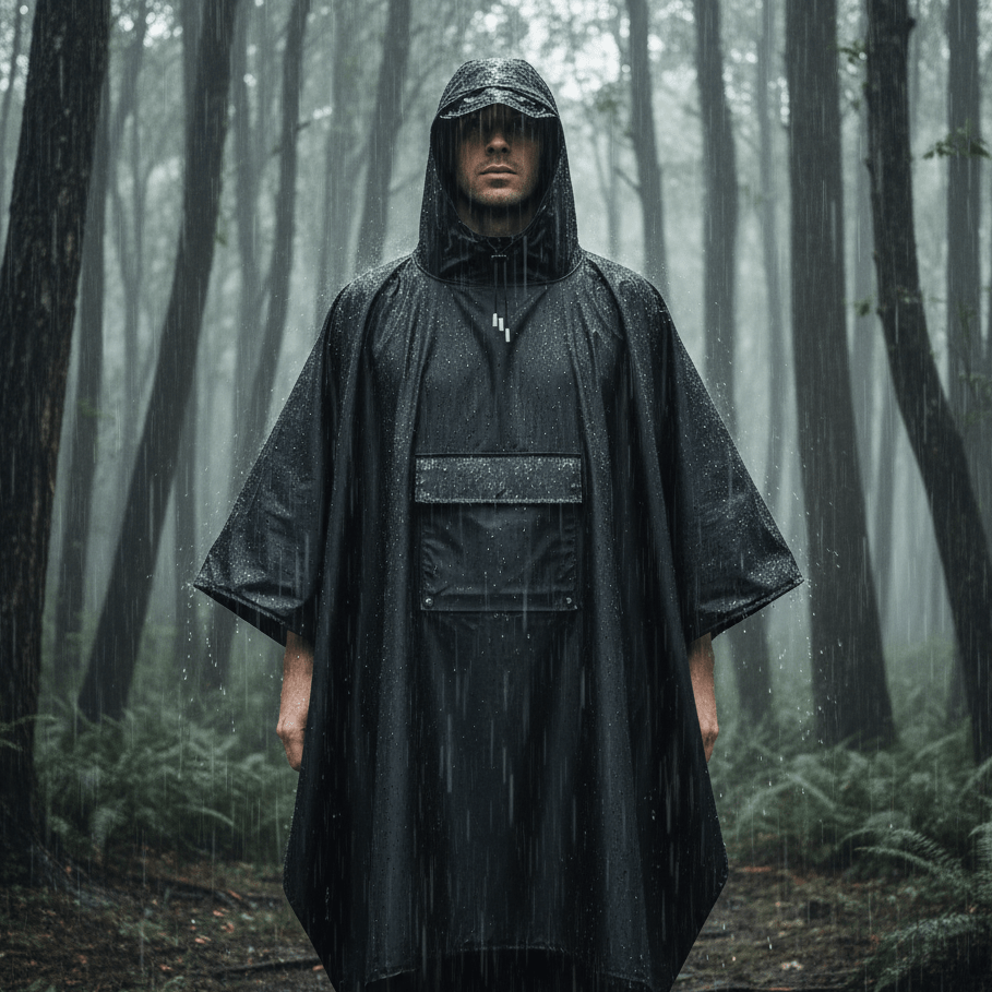 Poncho Trekking Imperméable – 3 - en - 1 Tente et Tapis de Sol - Rando Store™