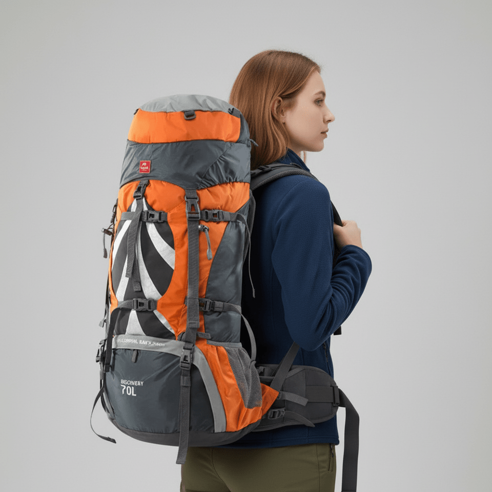 Sac à Dos Montagne 70L – Ergonomique, Résistant & Grande Capacité - Rando Store™