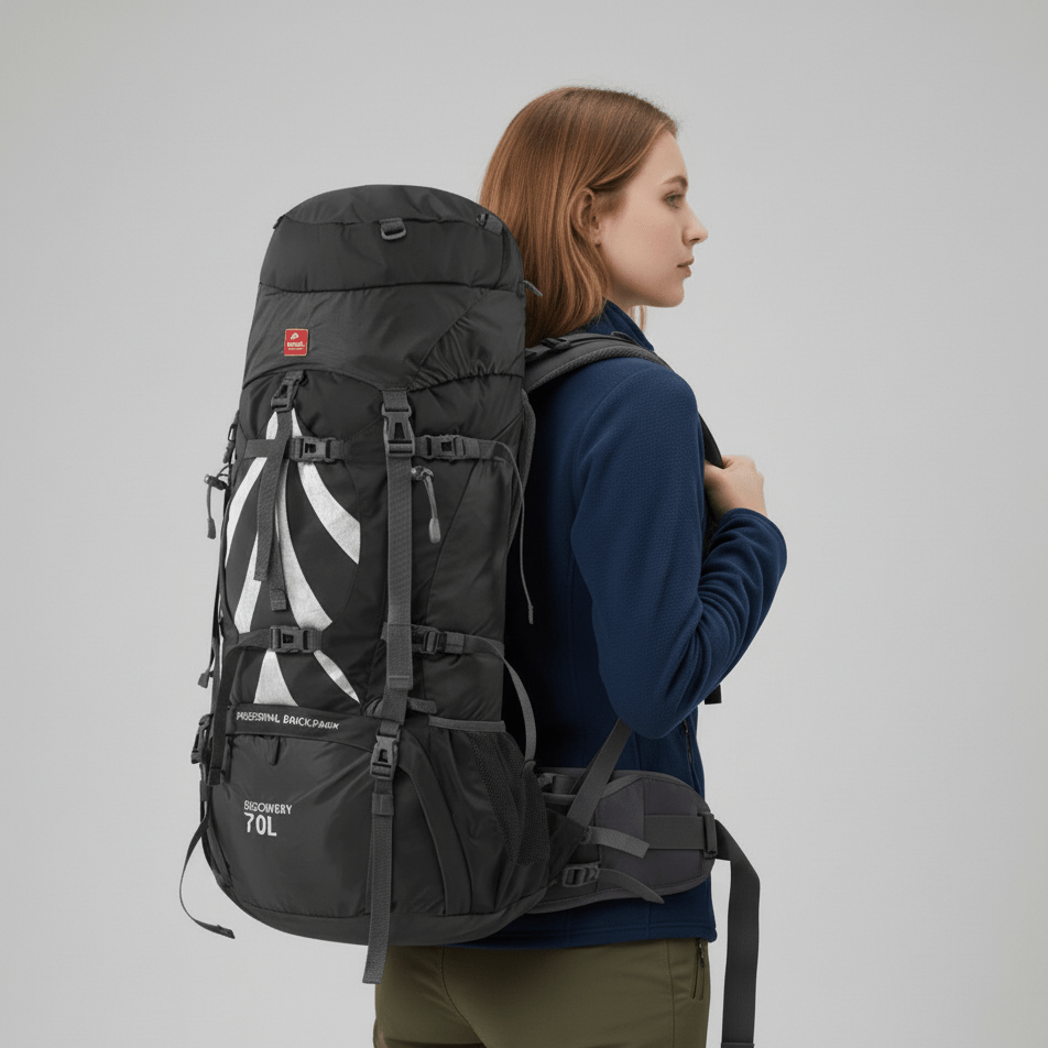 Sac à Dos Montagne 70L – Ergonomique, Résistant & Grande Capacité - Rando Store™