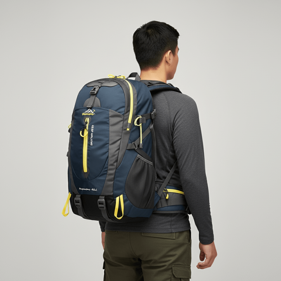 Sac à Dos Randonnée Imperméable 40 L – Étanche, Ventilé & Ultra - Organisé - Rando Store™