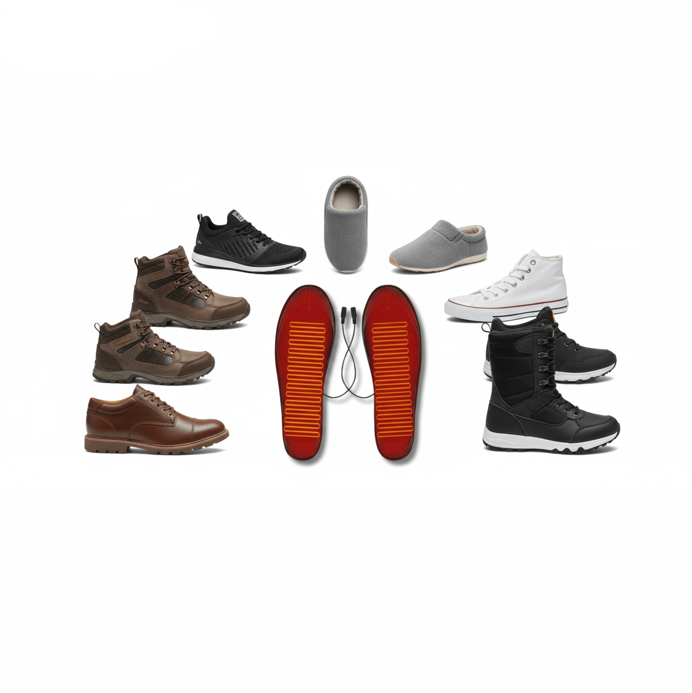 Semelles Chauffantes Rechargeables USB – Randonnée, Ski & Trekking - Rando Store™