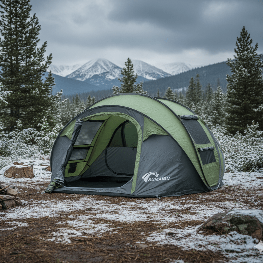 Tente de Camping Automatique – 3 à 4 Personnes, Résistante et Confortable - Rando Store™