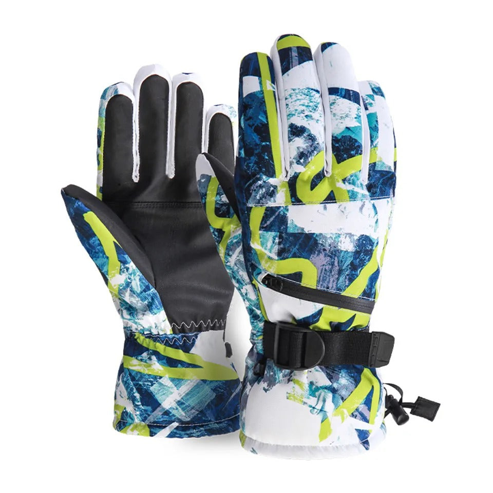 Gants de Ski Thermiques Unisexes – Imperméables, Antivent & Tactiles