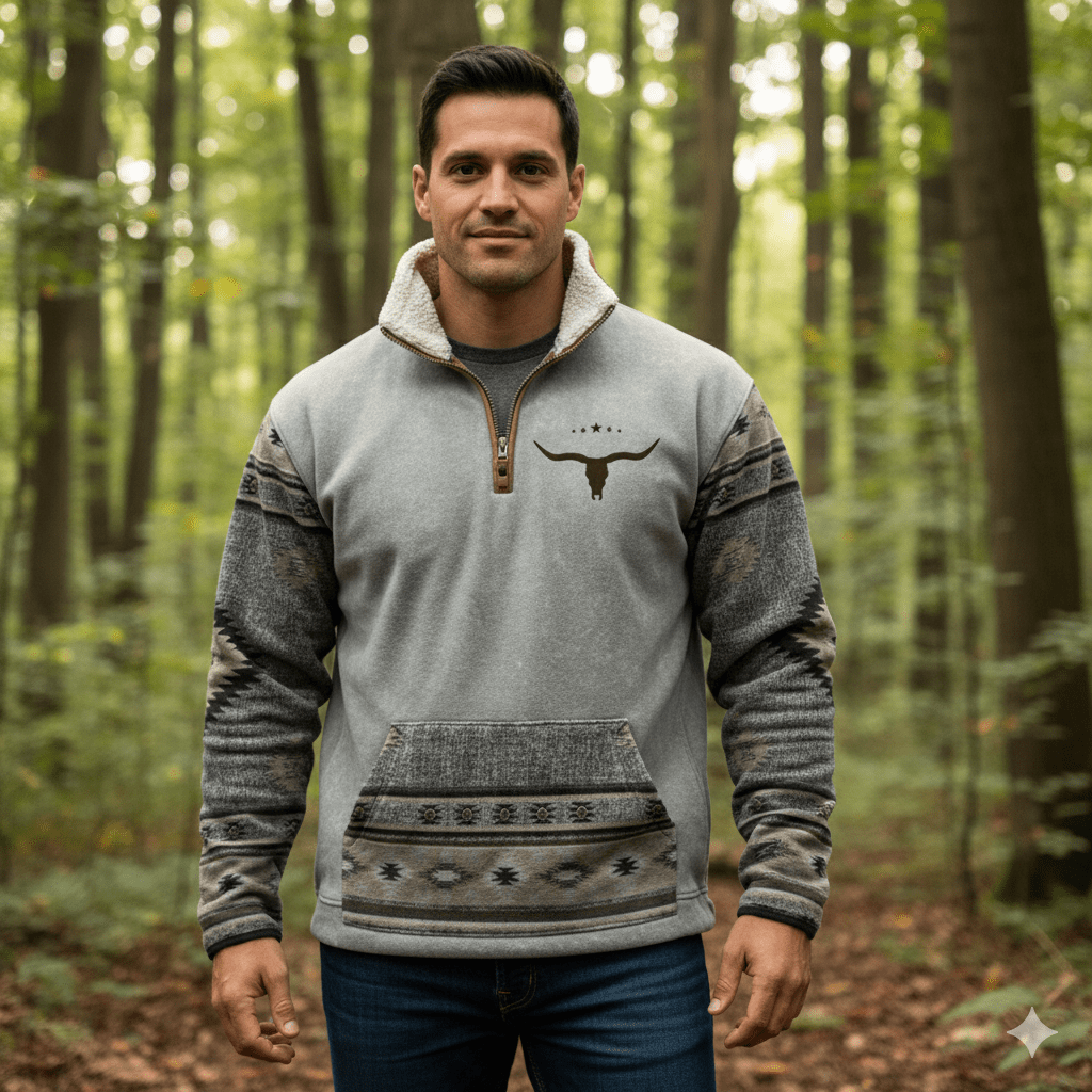 Veste Polaire Homme Imprimée – Idéale pour la Randonnée - Rando Store™