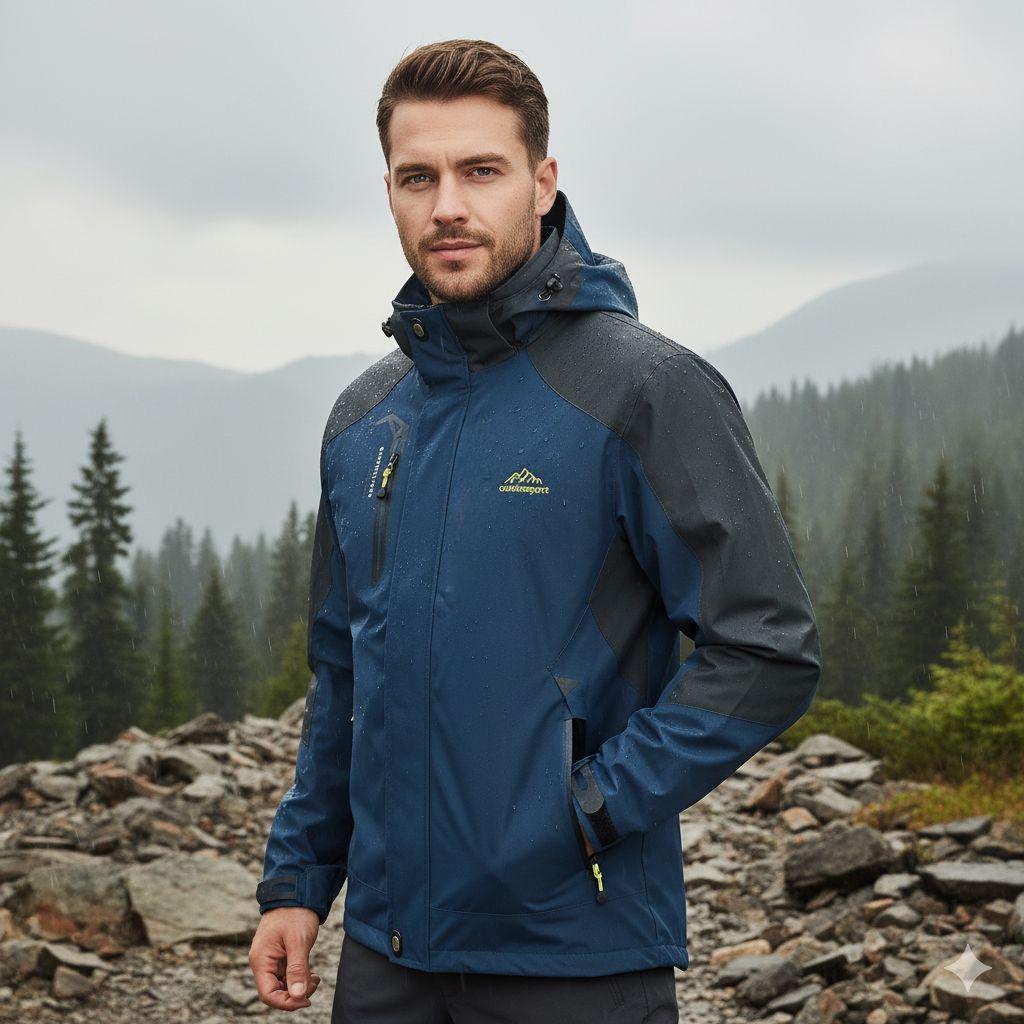 Veste Randonnée Homme – Imperméable, Chaude et À Capuche - Rando Store™